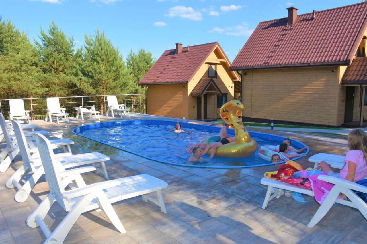 Villa Sosnowe Wzgorze à Pasym Extérieur photo